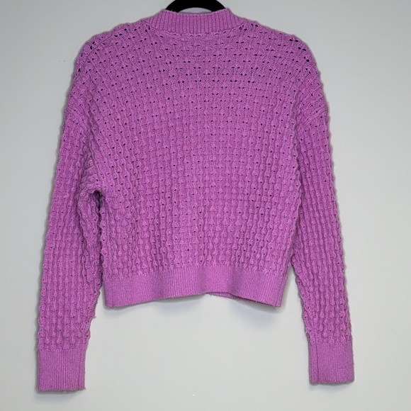 Industry Pink Knit Cardigan Small - Picture 5 of 6